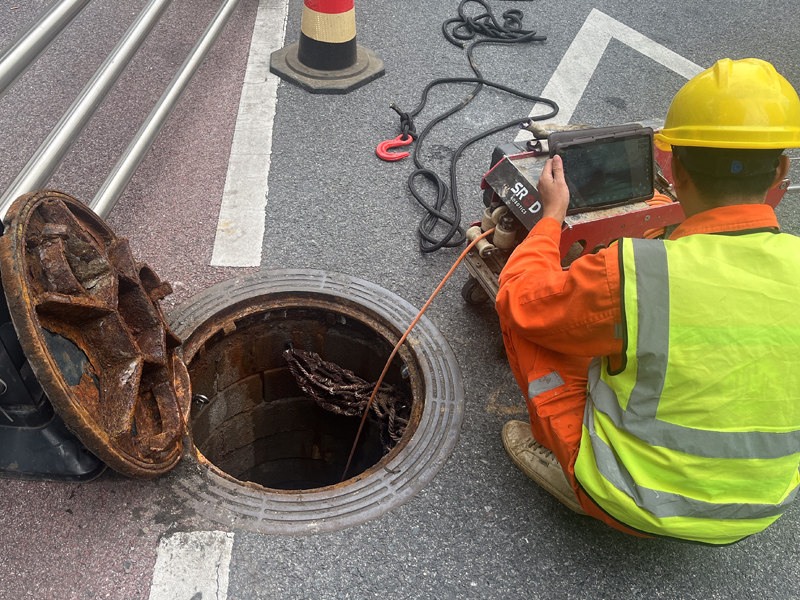 新庄市政管道内窥检测